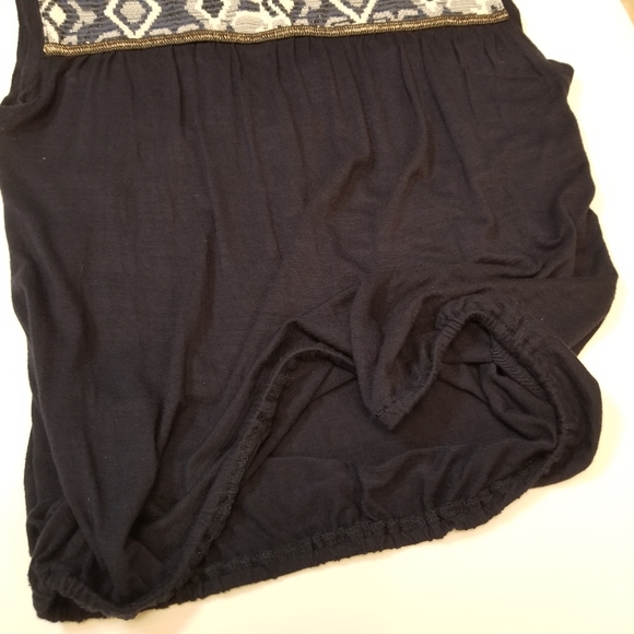 W5 Anthropologie Ikat Jacquard Top - Picture 8 of 11